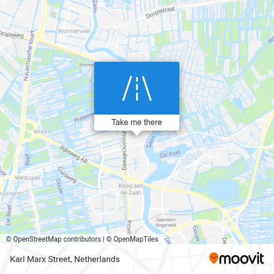Karl Marxstraat map