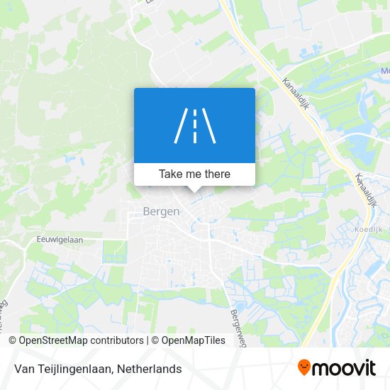 Van Teijlingenlaan map