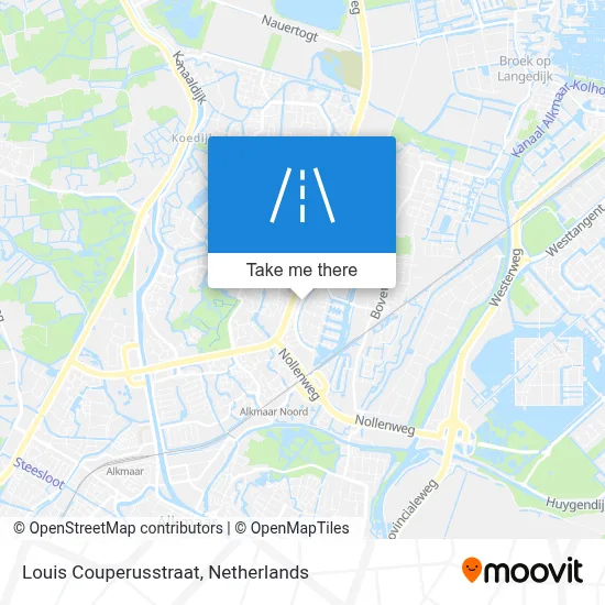 Louis Couperusstraat map