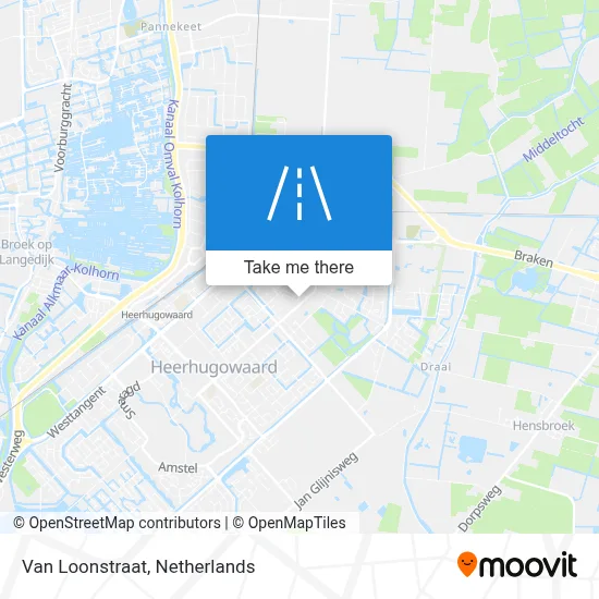 Van Loonstraat map