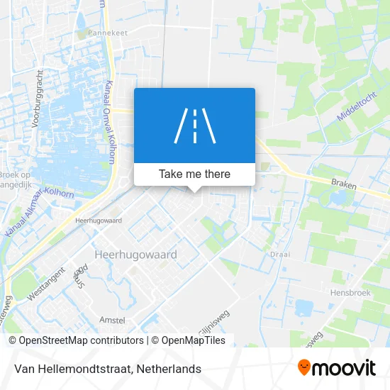 Van Hellemondtstraat map