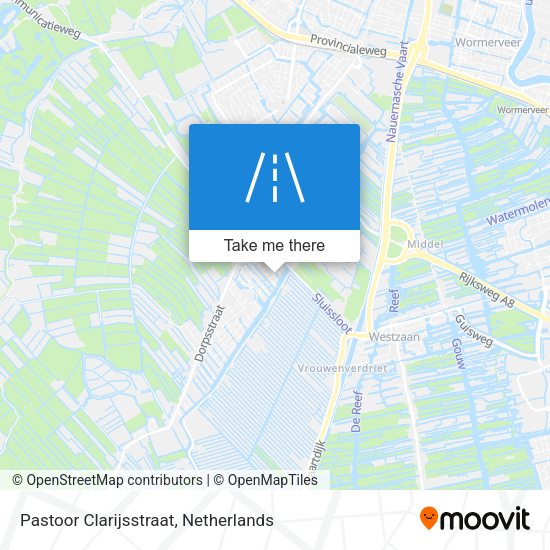 Pastoor Clarijsstraat map