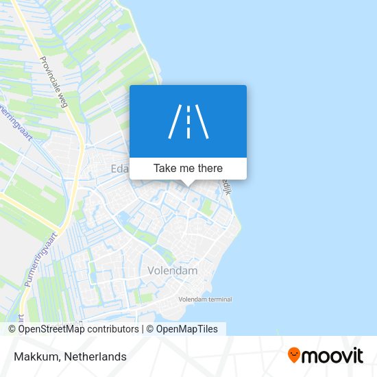 Makkum map