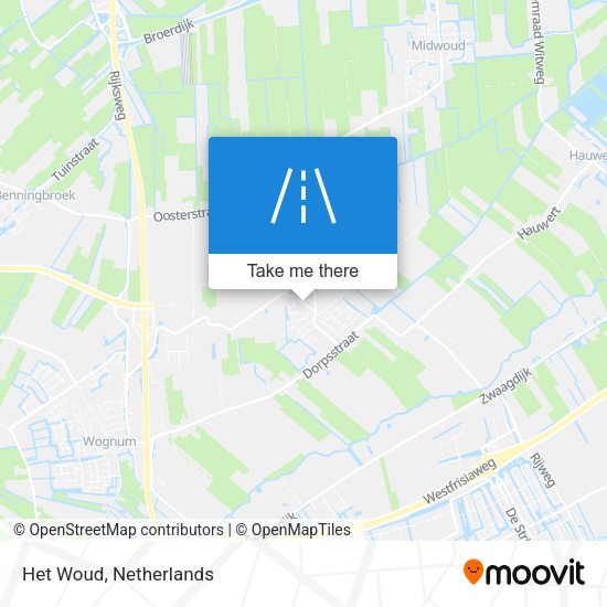 Het Woud map