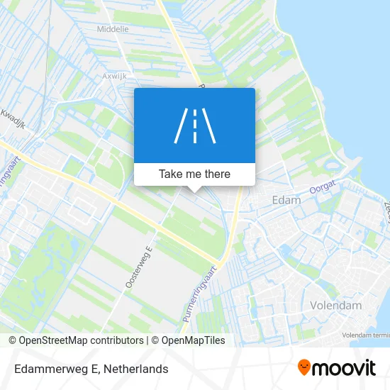 Edammerweg E map