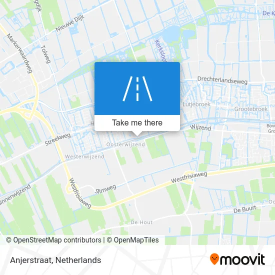 Anjerstraat map