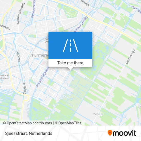 Sjeesstraat map