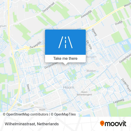 Wilhelminastraat map