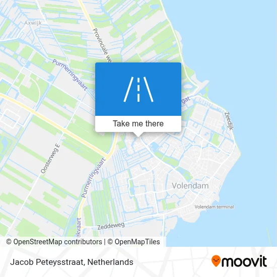 Jacob Peteysstraat map