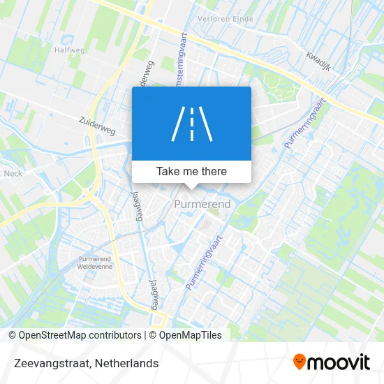 Zeevangstraat map