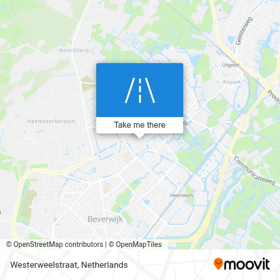 Westerweelstraat map