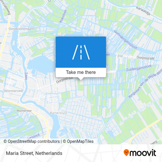 Mariastraat map