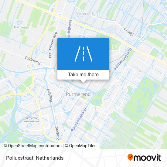 Polluxstraat map