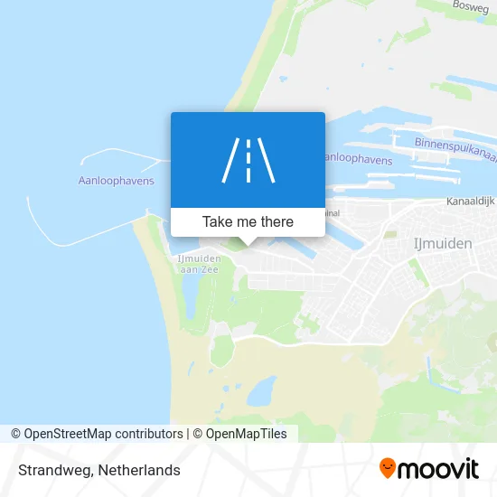 Strandweg map