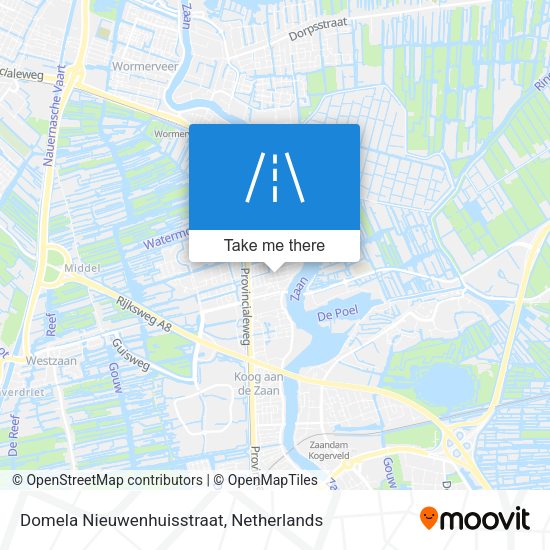 Domela Nieuwenhuisstraat map
