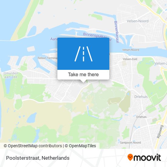 Poolsterstraat map