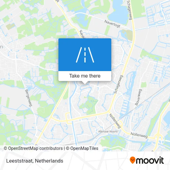 Leeststraat map