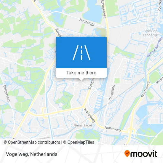 Vogelweg map