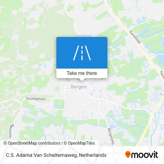 C.S. Adama Van Scheltemaweg map