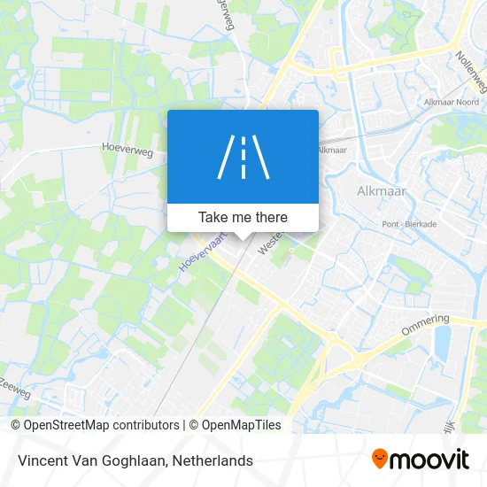 Vincent Van Goghlaan map