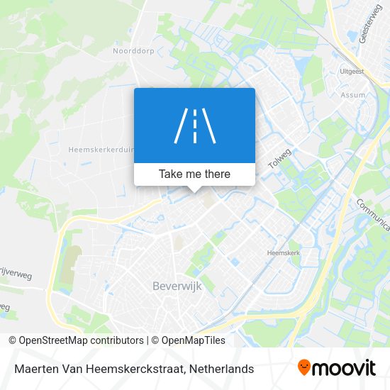 Maerten Van Heemskerckstraat map