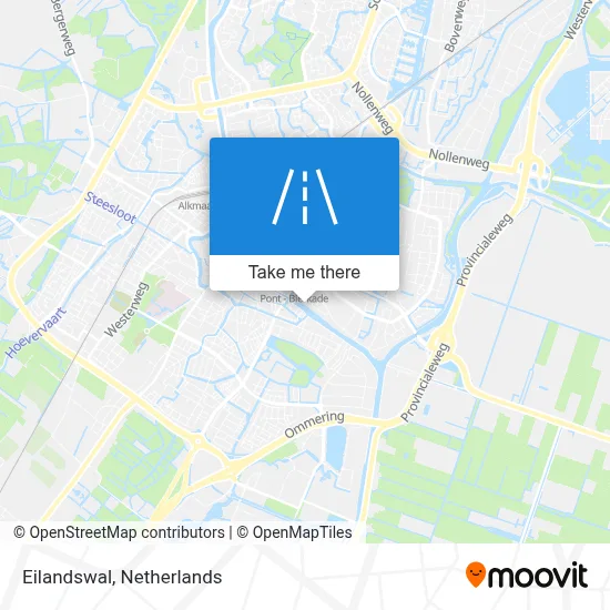 Eilandswal map