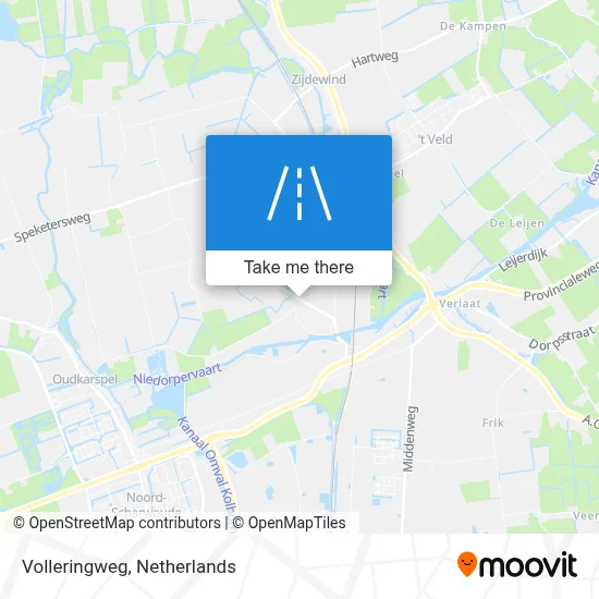 Volleringweg map