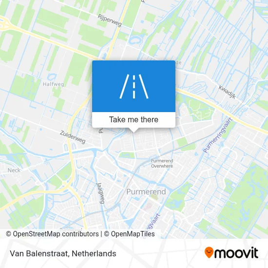 Van Balenstraat map