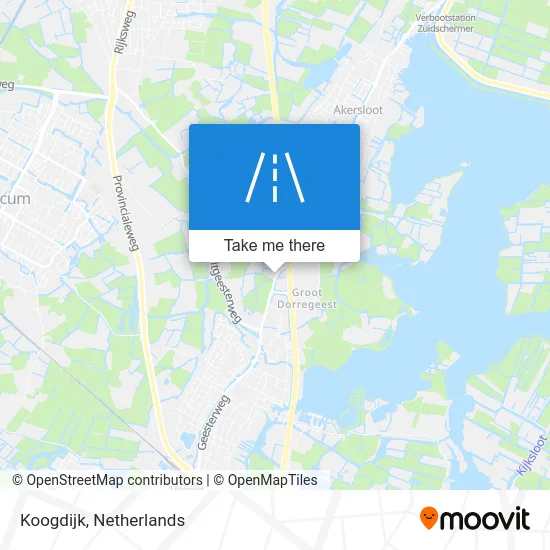 Koogdijk map