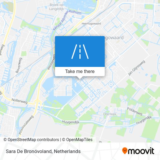 Sara De Bronóvoland map