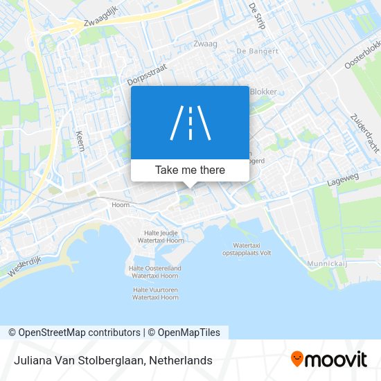 Juliana Van Stolberglaan map