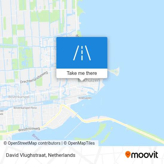 David Vlughstraat map