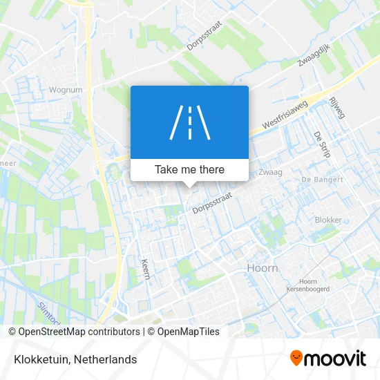 Klokketuin map