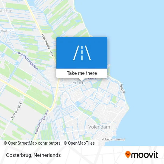 Oosterbrug map