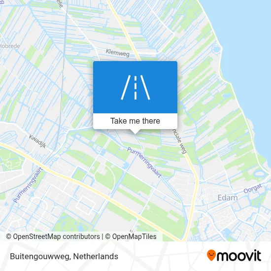 Buitengouwweg map