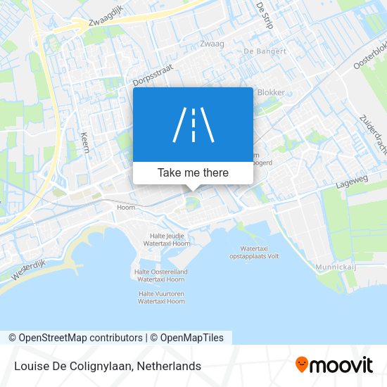 Louise De Colignylaan map