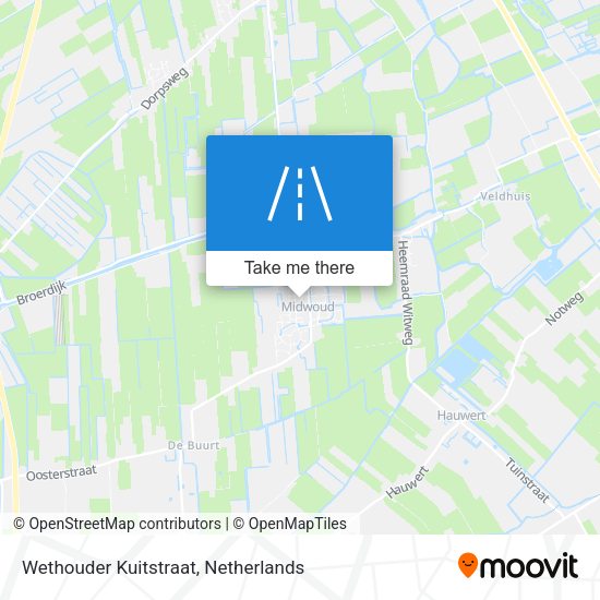 Wethouder Kuitstraat map