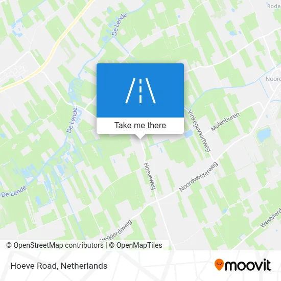 Hoeveweg map