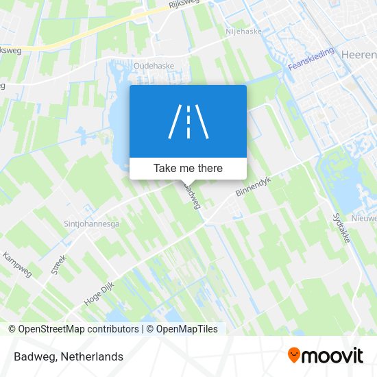 Badweg map