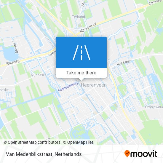 Van Medenblikstraat Karte