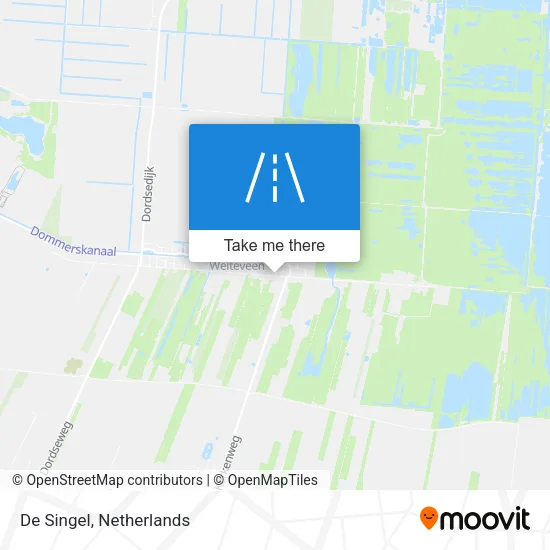 De Singel map