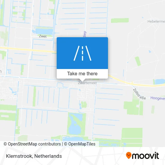 Klemstrook map