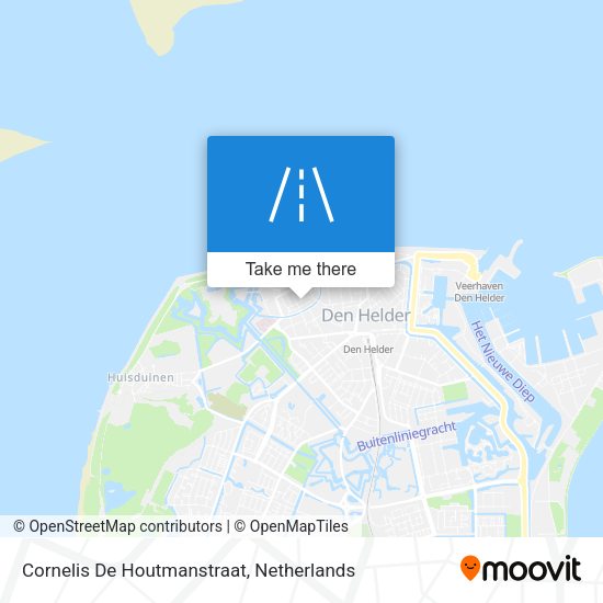 Cornelis De Houtmanstraat map