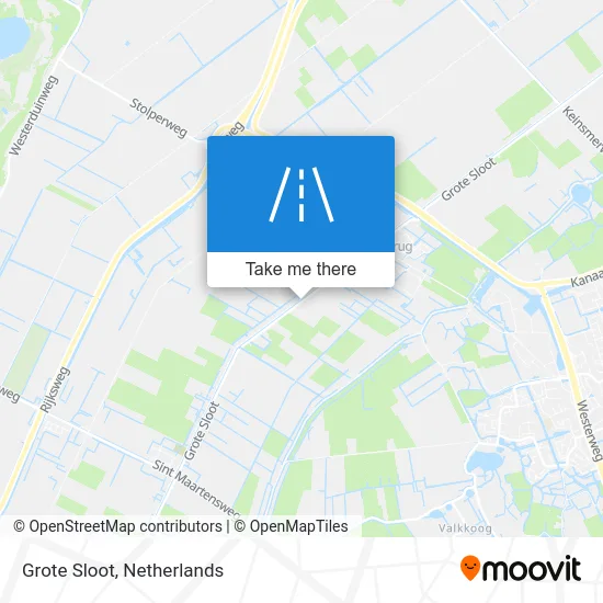 Grote Sloot map