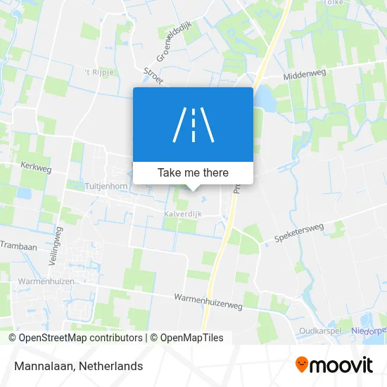 Mannalaan map