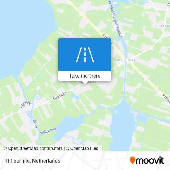 It Foarfjild map