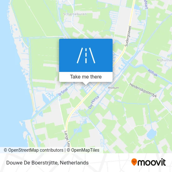 Douwe De Boerstrjitte map