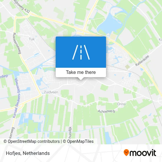 Hofjes map