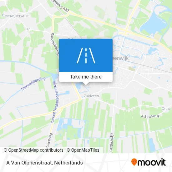 A Van Olphenstraat map