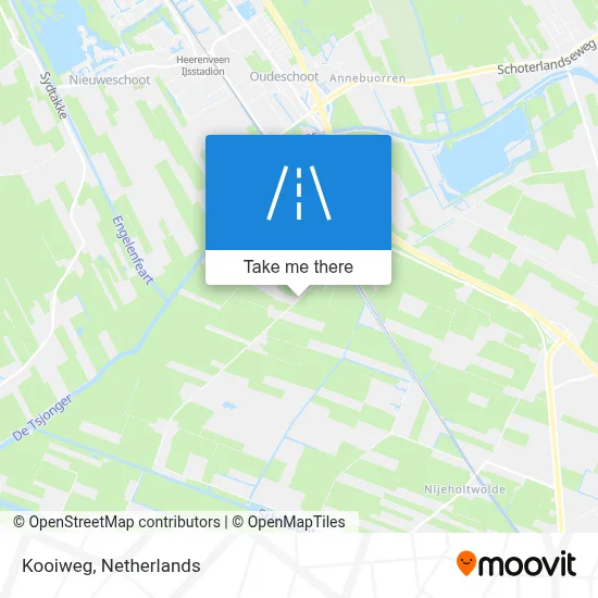Kooiweg map